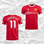 Camiseta Primera Manchester United Jugador Greenwood 2021 2022