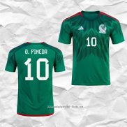 Camiseta Primera Mexico Jugador O.Pineda 2022