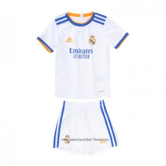 Camiseta Primera Real Madrid 2021 2022 Nino