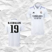 Camiseta Primera Real Madrid Jugador D.Ceballos 2022 2023