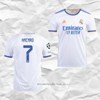 Camiseta Primera Real Madrid Jugador Hazard 2021 2022