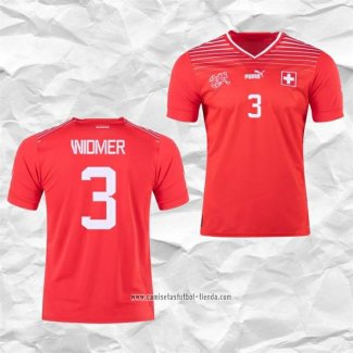 Camiseta Primera Suiza Jugador Widmer 2022