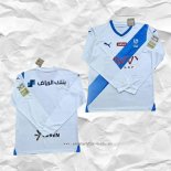 Camiseta Segunda Al Hilal 2023 2024 Manga Larga
