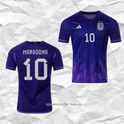 Camiseta Segunda Argentina Jugador Maradona 2022
