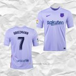 Camiseta Segunda Barcelona Jugador Griezmann 2021 2022