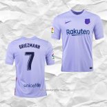 Camiseta Segunda Barcelona Jugador Griezmann 2021 2022