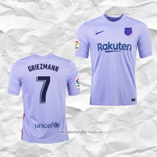 Camiseta Segunda Barcelona Jugador Griezmann 2021 2022