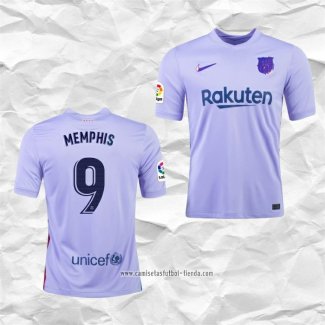 Camiseta Segunda Barcelona Jugador Memphis 2021 2022