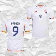 Camiseta Segunda Belgica Jugador Openda 2022