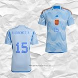 Camiseta Segunda Espana Jugador Llorente R. 2022