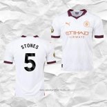 Camiseta Segunda Manchester City Jugador Stones 2023 2024