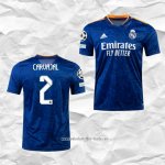 Camiseta Segunda Real Madrid Jugador Carvajal 2021 2022