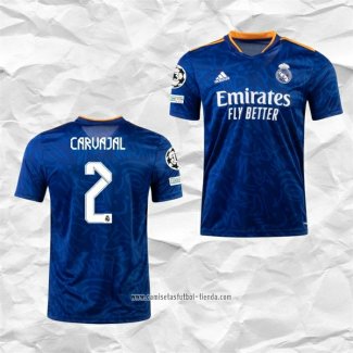 Camiseta Segunda Real Madrid Jugador Carvajal 2021 2022