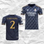 Camiseta Segunda Real Madrid Jugador Carvajal 2023 2024