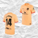 Camiseta Tercera Atletico Madrid Jugador M.Llorente 2022 2023