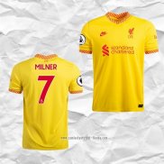 Camiseta Tercera Liverpool Jugador Milner 2021 2022