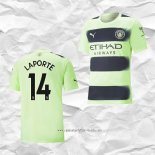 Camiseta Tercera Manchester City Jugador Laporte 2022 2023
