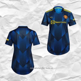 Camiseta Tercera Manchester United 2021 2022 Mujer