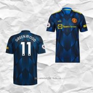 Camiseta Tercera Manchester United Jugador Greenwood 2021 2022