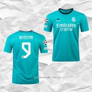 Camiseta Tercera Real Madrid Jugador Benzema 2021 2022