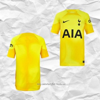 Camiseta Tottenham Hotspur Portero 2022 2023 Amarillo