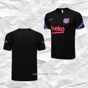 Camiseta de Entrenamiento Barcelona 2021 2022 Negro