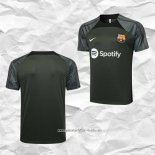Camiseta de Entrenamiento Barcelona 2023 2024 Verde Oscuro