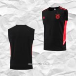 Camiseta de Entrenamiento Bayern Munich 2022 2023 Sin Mangas Negro