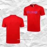 Camiseta de Entrenamiento Paris Saint-Germain Jordan 2021 2022 Rojo