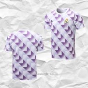 Camiseta de Entrenamiento Real Madrid 2022 2023 Blanco y Purpura