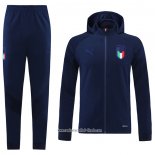 Chandal con Capucha del Italia 2021 2022 Azul