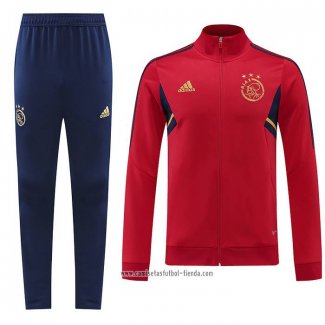 Chandal de Chaqueta del Ajax 2022 2023 Rojo