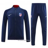 Chandal de Chaqueta del Atletico Madrid 2023 2024 Azul