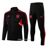 Chandal de Chaqueta del Bayern Munich 2022 2023 Negro