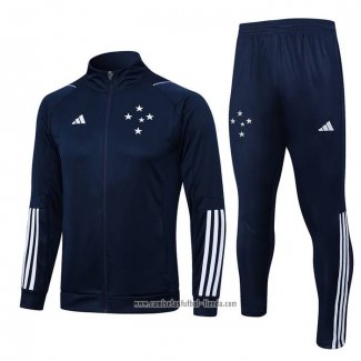 Chandal de Chaqueta del Cruzeiro 2023 2024 Azul