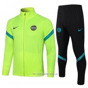 Chandal de Chaqueta del Inter Milan 2021 2022 Verde