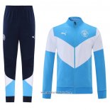 Chandal de Chaqueta del Manchester City 2021 2022 Azul