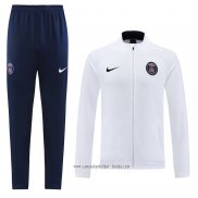 Chandal de Chaqueta del Paris Saint-Germain 2022 2023 Blanco