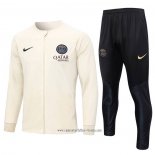 Chandal de Chaqueta del Paris Saint-Germain 2023 2024 Albaricoque