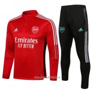 Chandal de Sudadera del Arsenal 2021 2022 Rojo