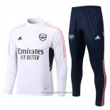 Chandal de Sudadera del Arsenal 2022 2023 Nino Blanco