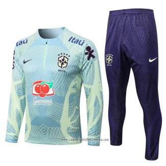 Chandal de Sudadera del Brasil 2022 2023 Nino Verde