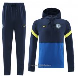 Chandal de Sudadera del Chelsea 2021 2022 Azul