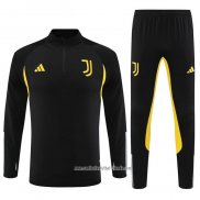 Chandal de Sudadera del Juventus 2023 2024 Nino Negro