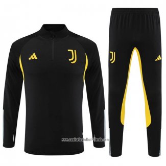 Chandal de Sudadera del Juventus 2023 2024 Nino Negro