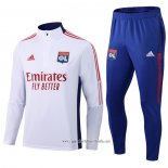 Chandal de Sudadera del Lyon 2021 2022 Blanco