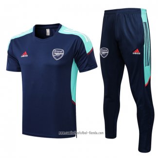 Chandal del Arsenal 2022 2023 Manga Corta Azul