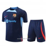 Chandal del Barcelona 2022 2023 Manga Corta Azul - Pantalon Corto