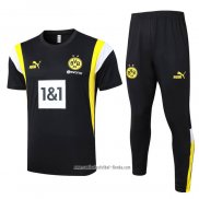 Chandal del Borussia Dortmund 2023 2024 Manga Corta Negro