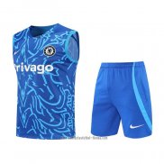 Chandal del Chelsea 2022-2023 Sin Mangas Azul